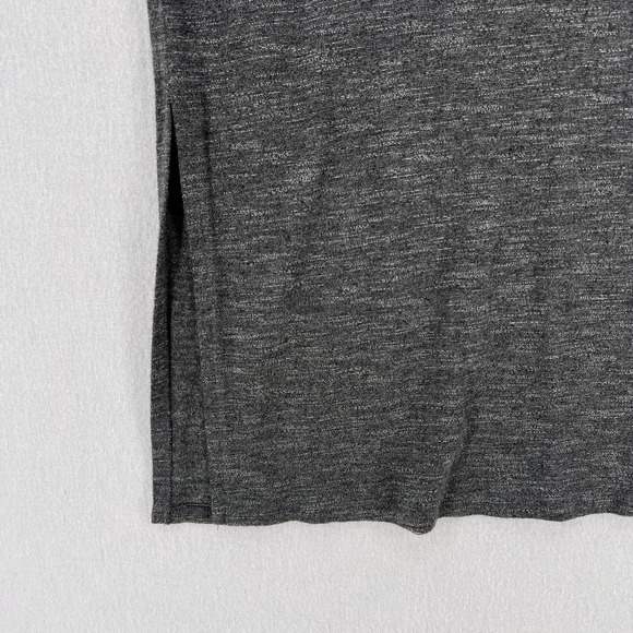 ANTHROPOLOGIE DOLAN Sarana Dress Womens Small Gray Black White Collared Belt - Picture 12 of 14